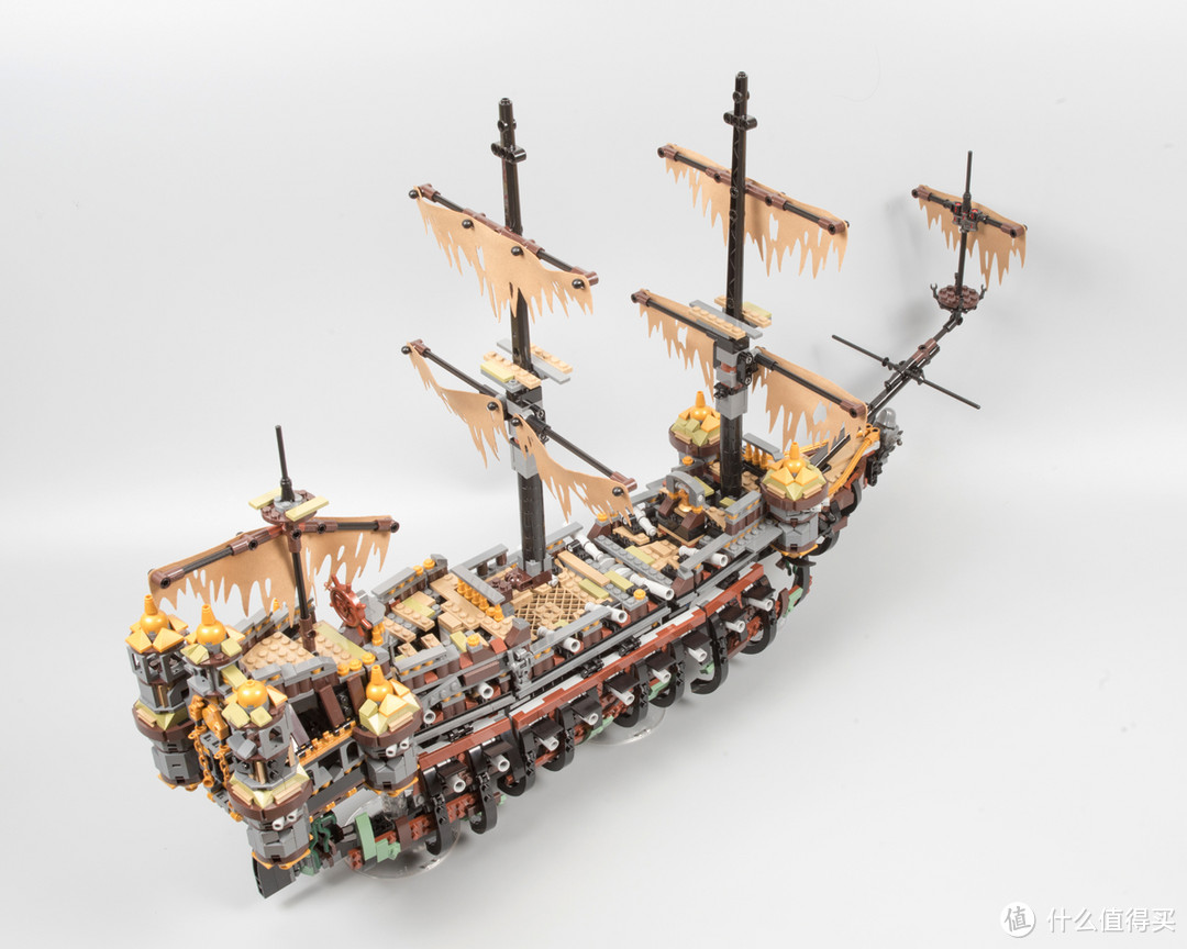 乘风破浪，幽魂残帆—LEGO 乐高 加勒比海盗 71042 沉默的玛丽号 评测