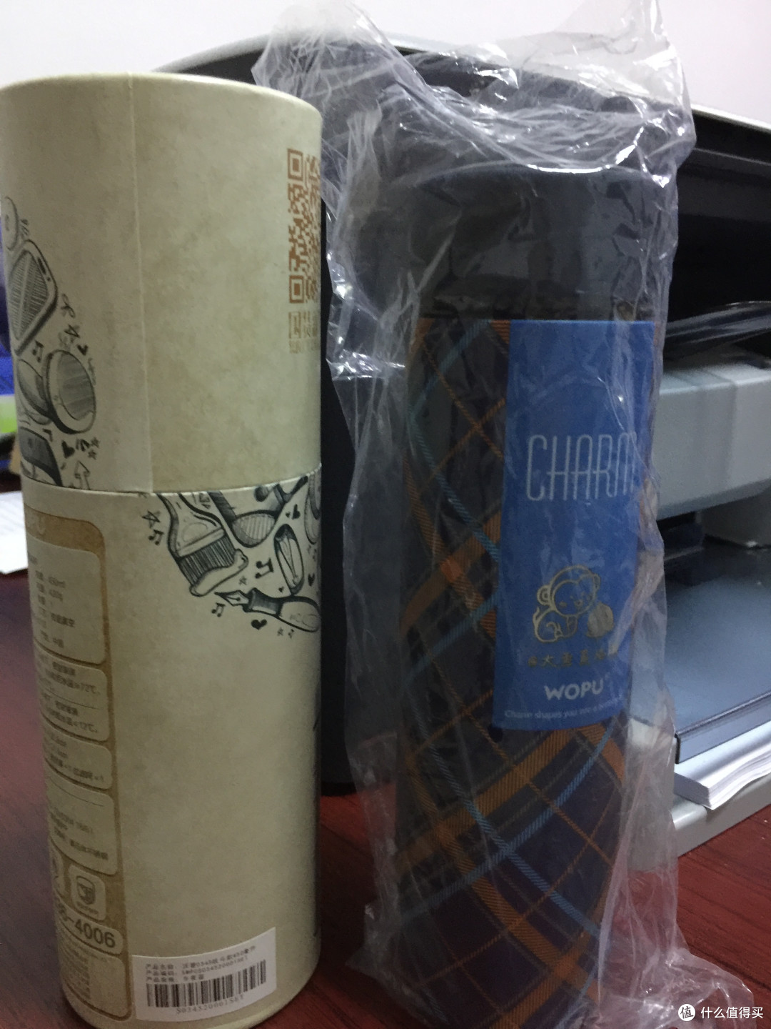 一个保温杯的基本素质—国货也值得信任:WOPU 沃普 保温杯 开箱