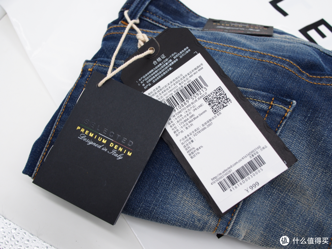 快消品牌也有高端牛仔？SELECTED PREMIUM DENIM 牛仔裤 开箱