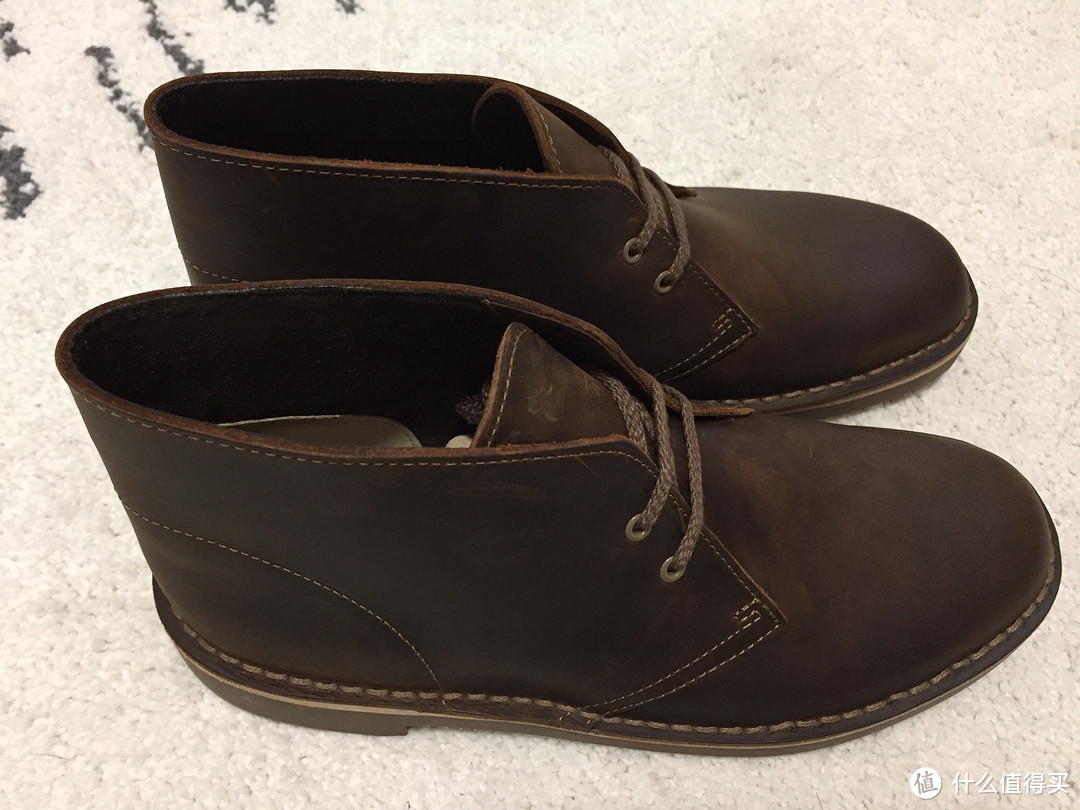 Clarks 其乐 Bushacre 2沙漠靴 Beeswax Leather 开箱