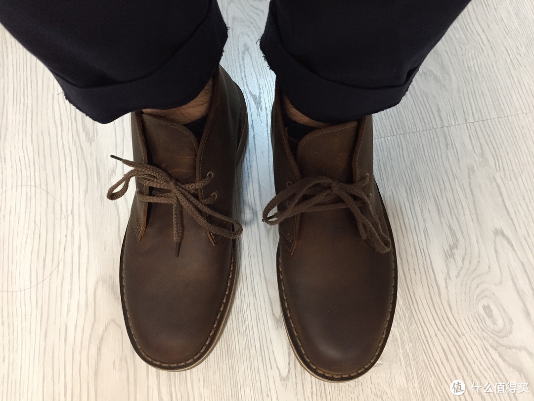 Clarks 其乐 Bushacre 2沙漠靴 Beeswax Leather 开箱