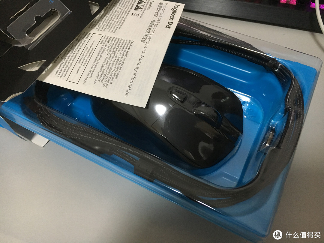 Logitech 罗技 G403 无线鼠标 开箱