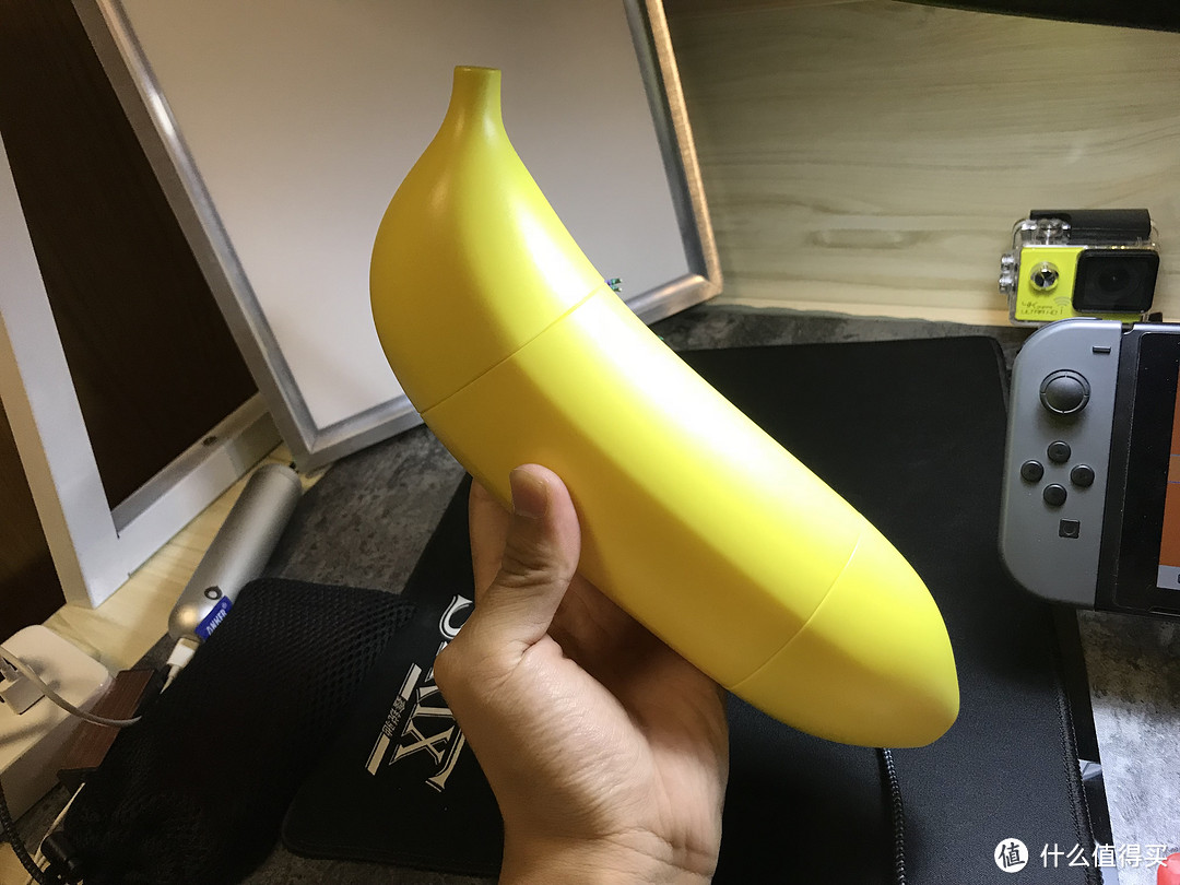 大妈三宝Big banana！！！测评5金币兑换的IMTOY 大香蕉飞机杯