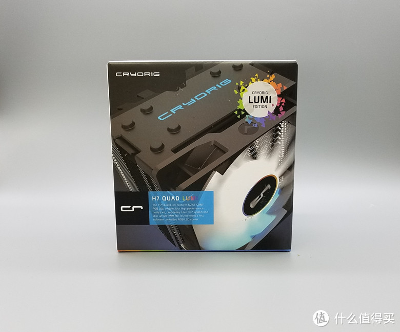 CRYORIG 快睿 H7 Quad Lumi LED RGB CPU散热器开箱