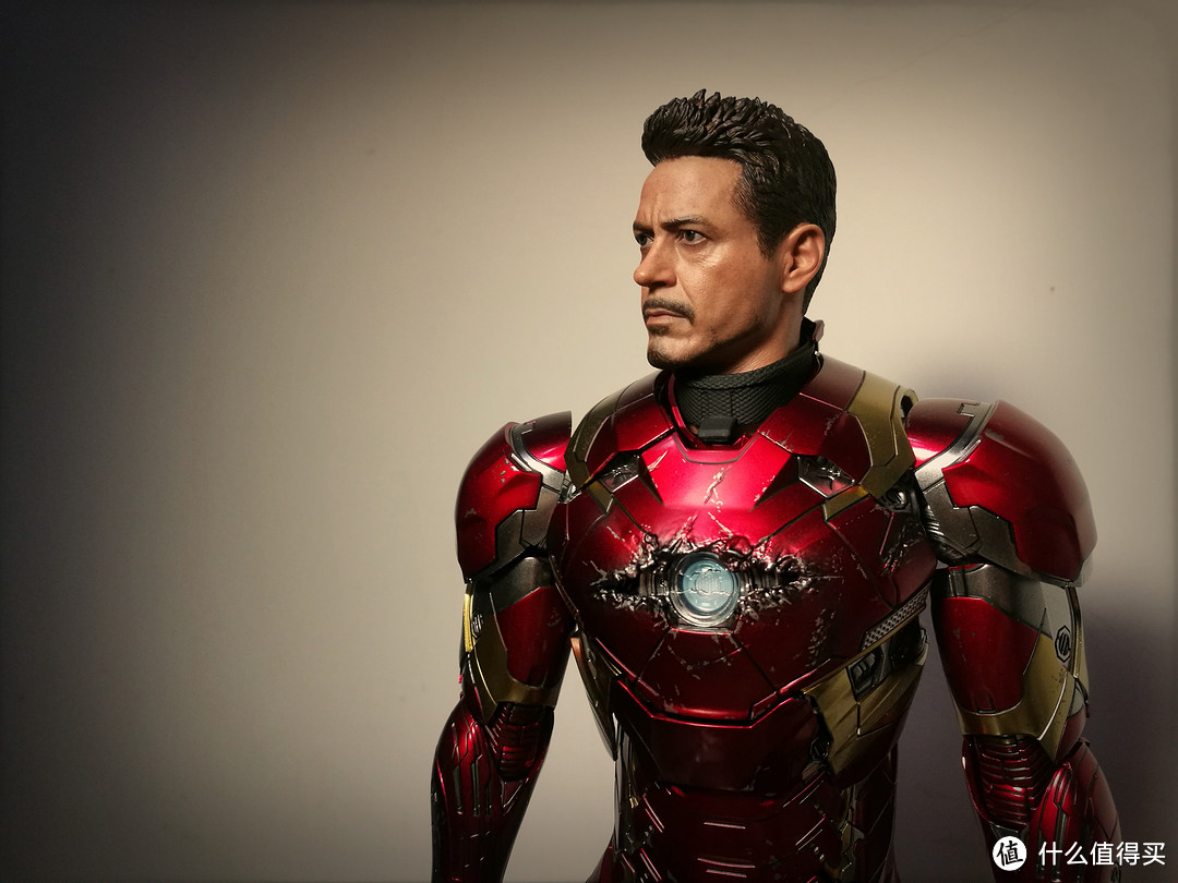 1/6最好的托尼！Hottoys MK46 合金压铸钢铁侠