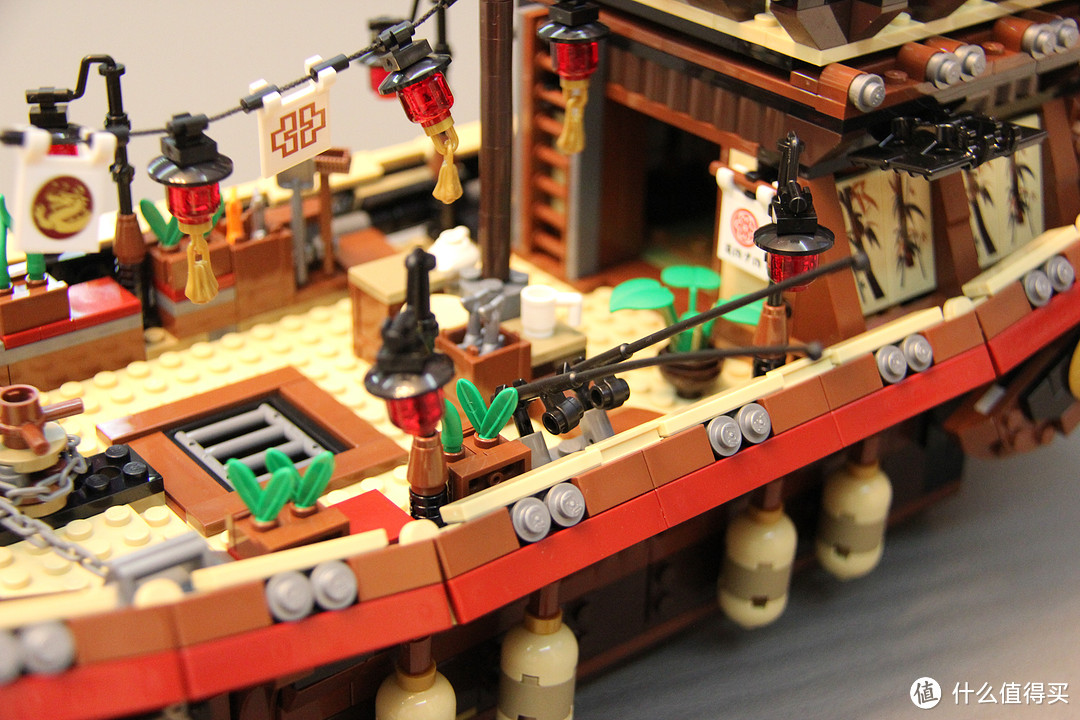 迎着风儿随浪逐彩霞—乐高“老天爷赏饭”号忍者龙船LEGO70618
