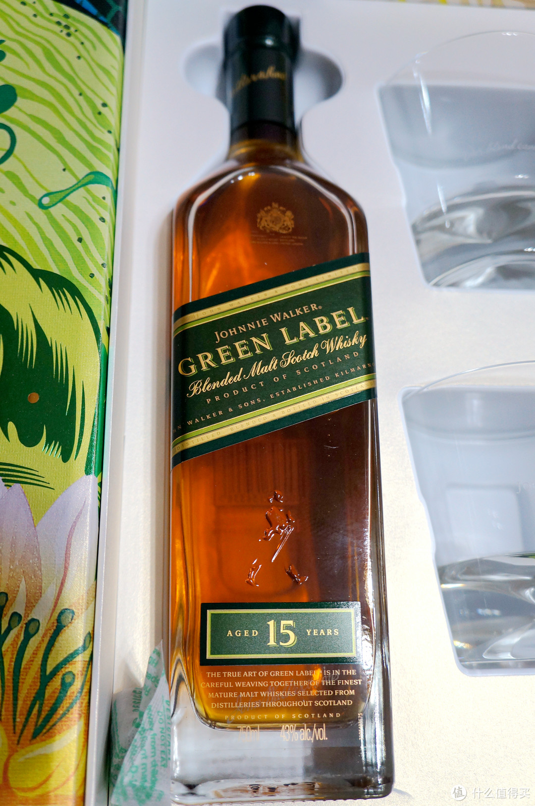 什么酒值得买？带你领略限量版礼盒之美 — Johnnie Walker 绿方双杯礼盒赏析