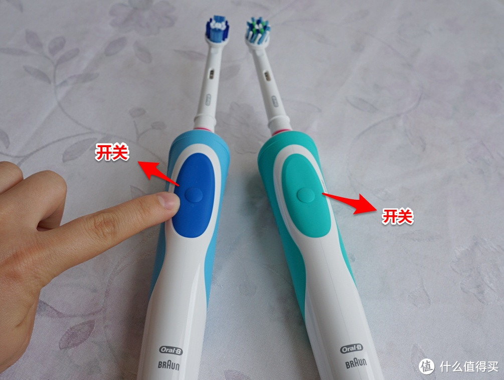 入门级欧乐B电动牙刷D12系列体验： D12清亮型+D12S深洁型