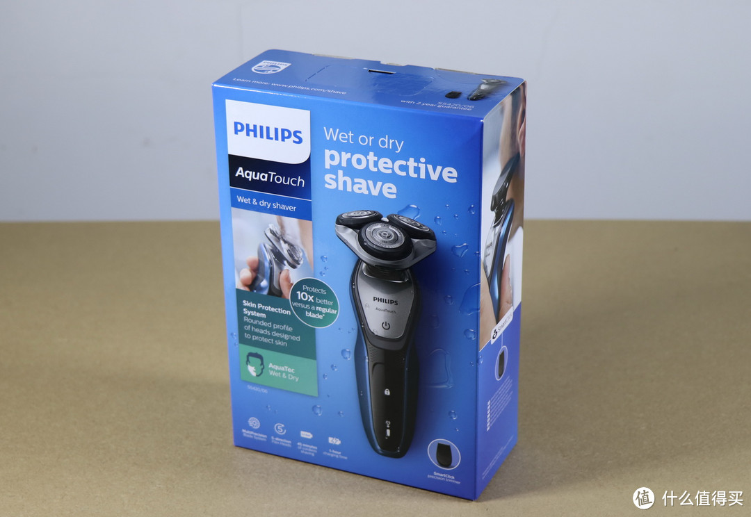 欢迎新员工 — PHILIPS 飞利浦 S5420/06 剃须刀 开箱及体验