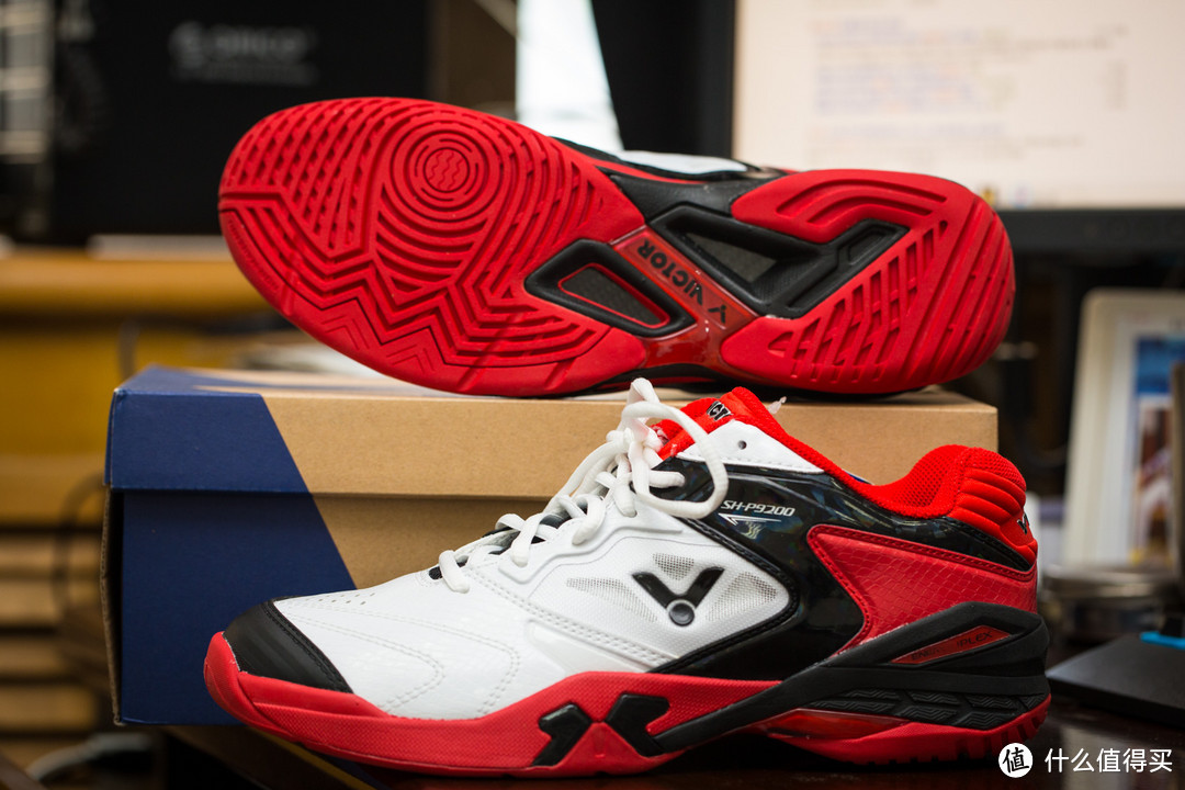 #本站首晒#Victor SHP-9200DC 羽毛球鞋 对比李宁荣耀、mizuno RX