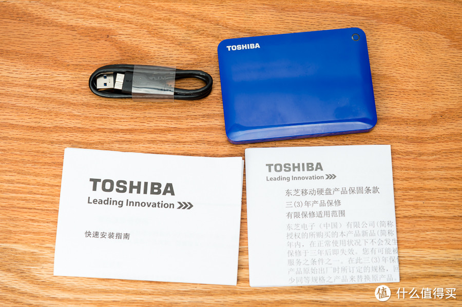 移动办公出差好帮手 - TOSHIBA 东芝 V8 CANVIO 移动硬盘 入手简测