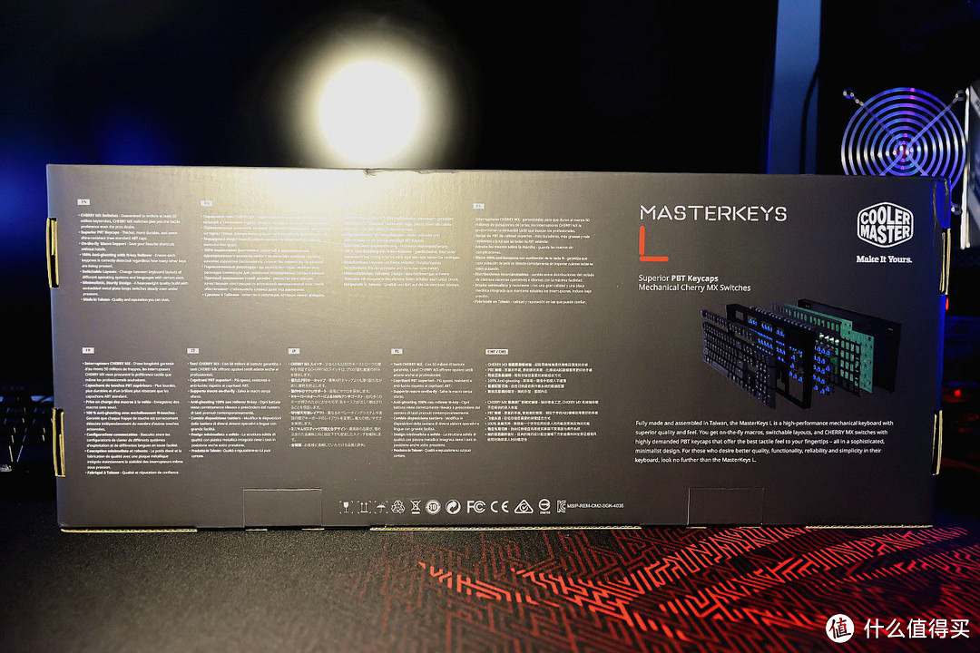 高性价比能否有高品质—CoolerMaster 酷冷至尊 烈焰枪 XT V2 青轴 机械键盘 开箱