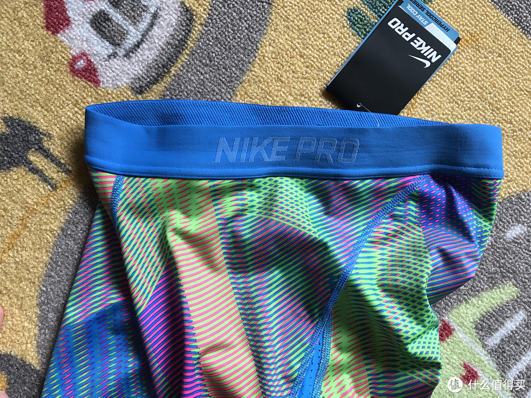 Nike 耐克 Pro 耐克速干紧身弹力七分裤（附真人兽及实测尺码）