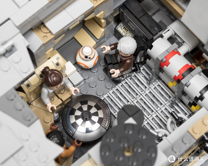 #首晒#千年情怀：LEGO 乐高 星球大战终极收藏家系列 75192 千年隼