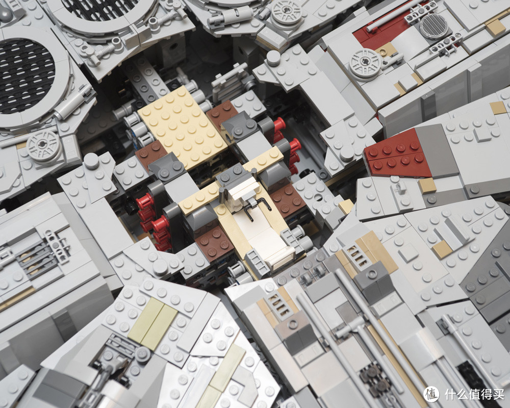 #首晒#千年情怀：LEGO 乐高 星球大战终极收藏家系列 75192 千年隼
