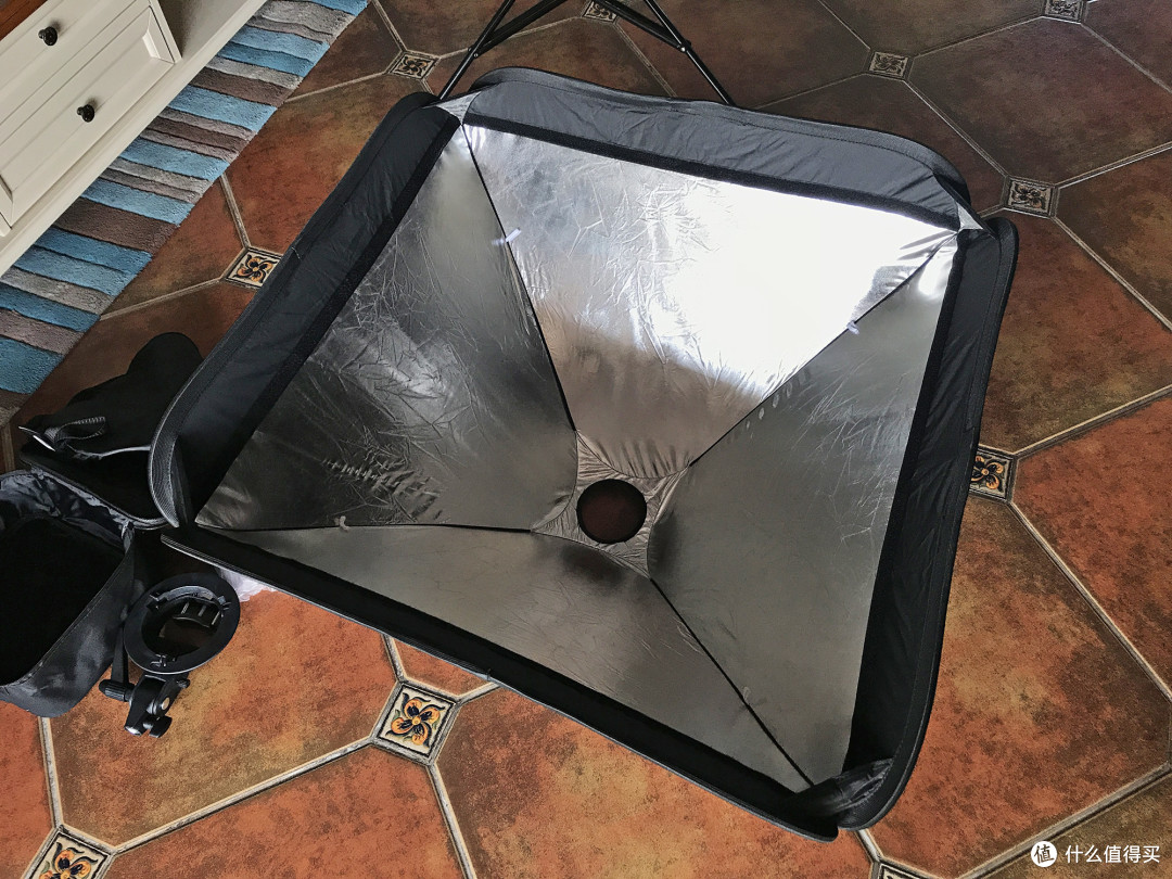 神牛 80X80 便携柔光箱 开箱试拍