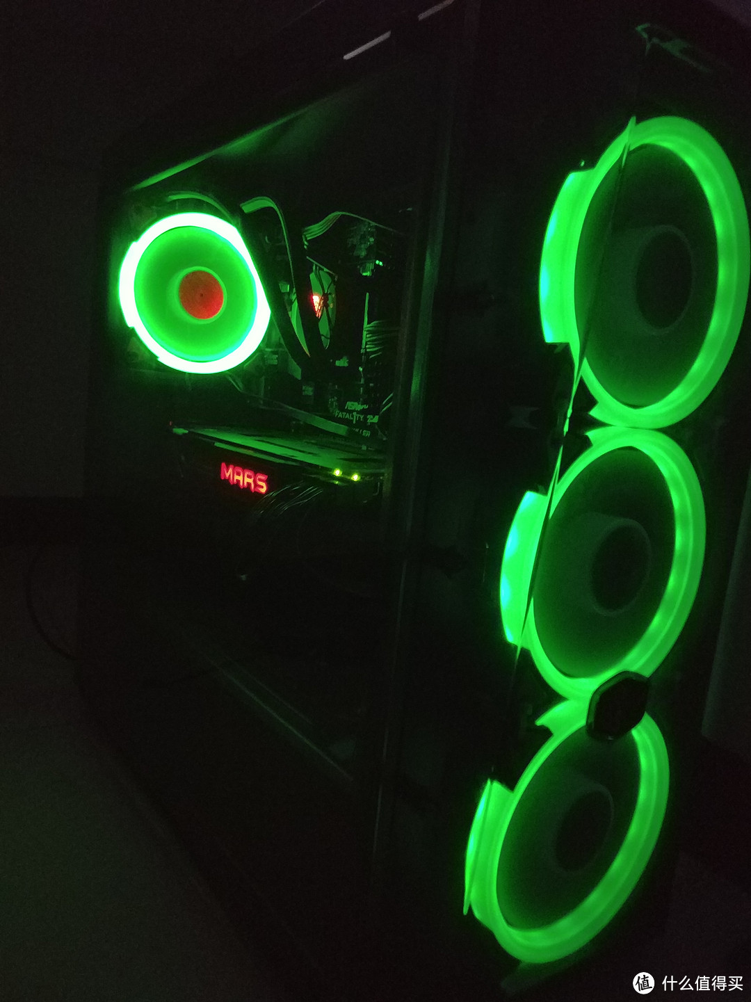 #原创新人# CoolerMaster 酷冷至尊 冰神120RGB CPU散热器 简晒