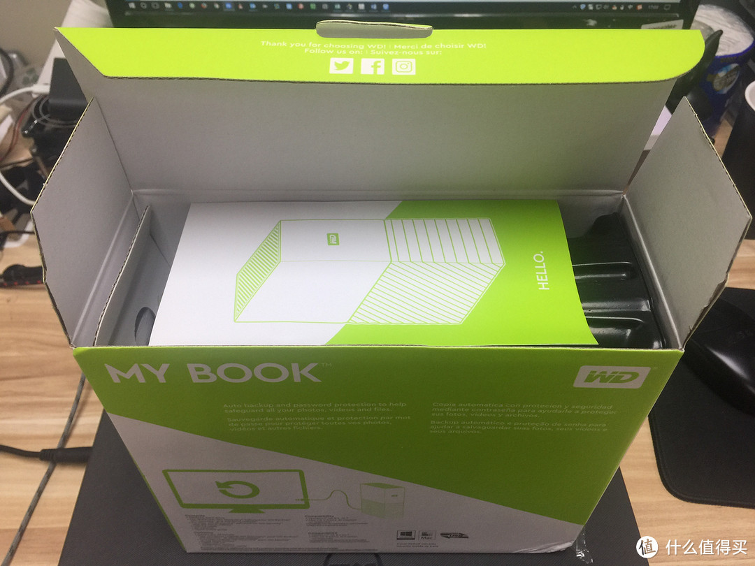 杀机取盘—WD 西部数据 MyBook 8T 开箱