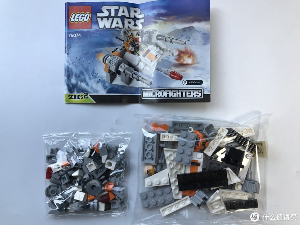 LEGO 乐高 拼拼乐 — 75072 & 75074 星战微载具系列