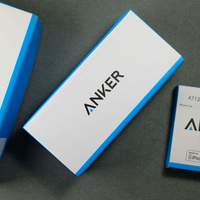 安克 枪炮玫瑰移动电源外观展示(A面|材质|背面|按键|接口)