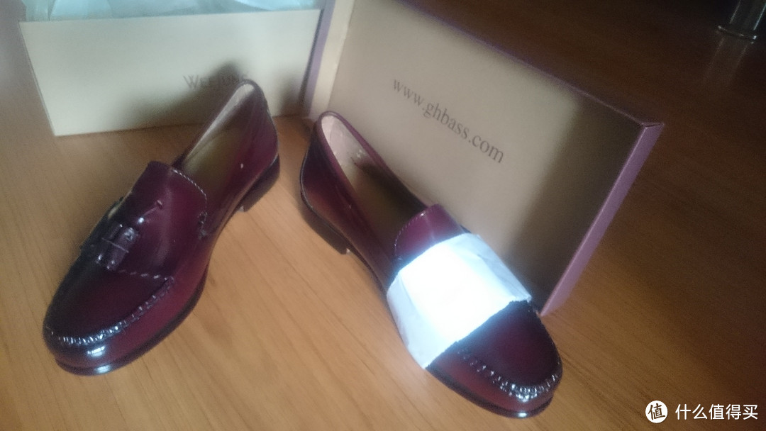 #原创新人#G. H. BASS & CO. Jaclyn Tassel Loafer女式酒红色流苏乐福鞋