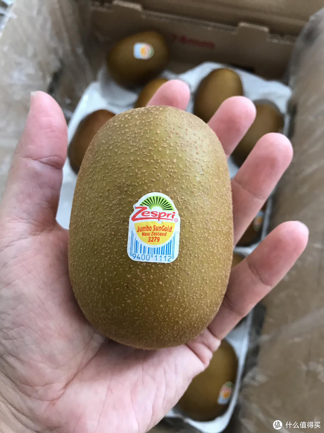 Zespri 佳沛 新西兰阳光金奇异果 特大22#巨果开箱晒单评测