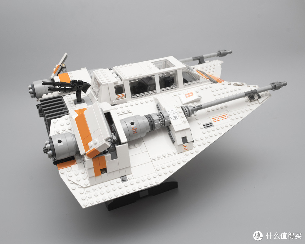 #本站首晒#白玉飞鼠—LEGO 乐高 星球大战 75144 雪地飞行艇 评测