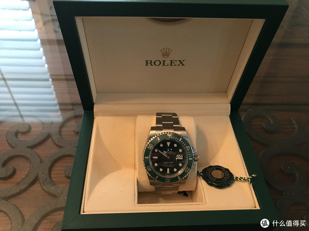 在美帝升级做美爹的礼物，ROLEX 劳力士 潜航者 116610LV 机械表