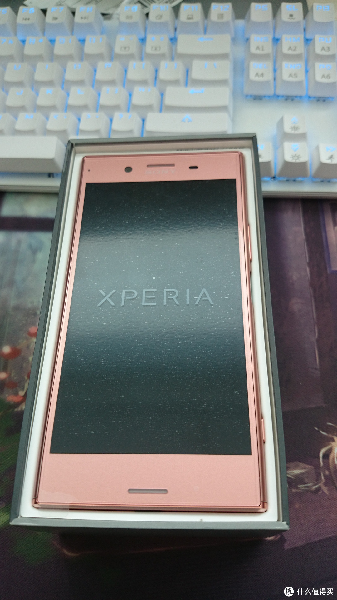 骚即是正义！SONY 索尼 Xperia XZ Premium 智能手机 XZP 金粉 开箱