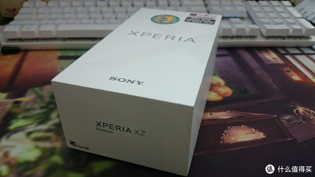 骚即是正义！SONY 索尼 Xperia XZ Premium 智能手机 XZP 金粉 开箱