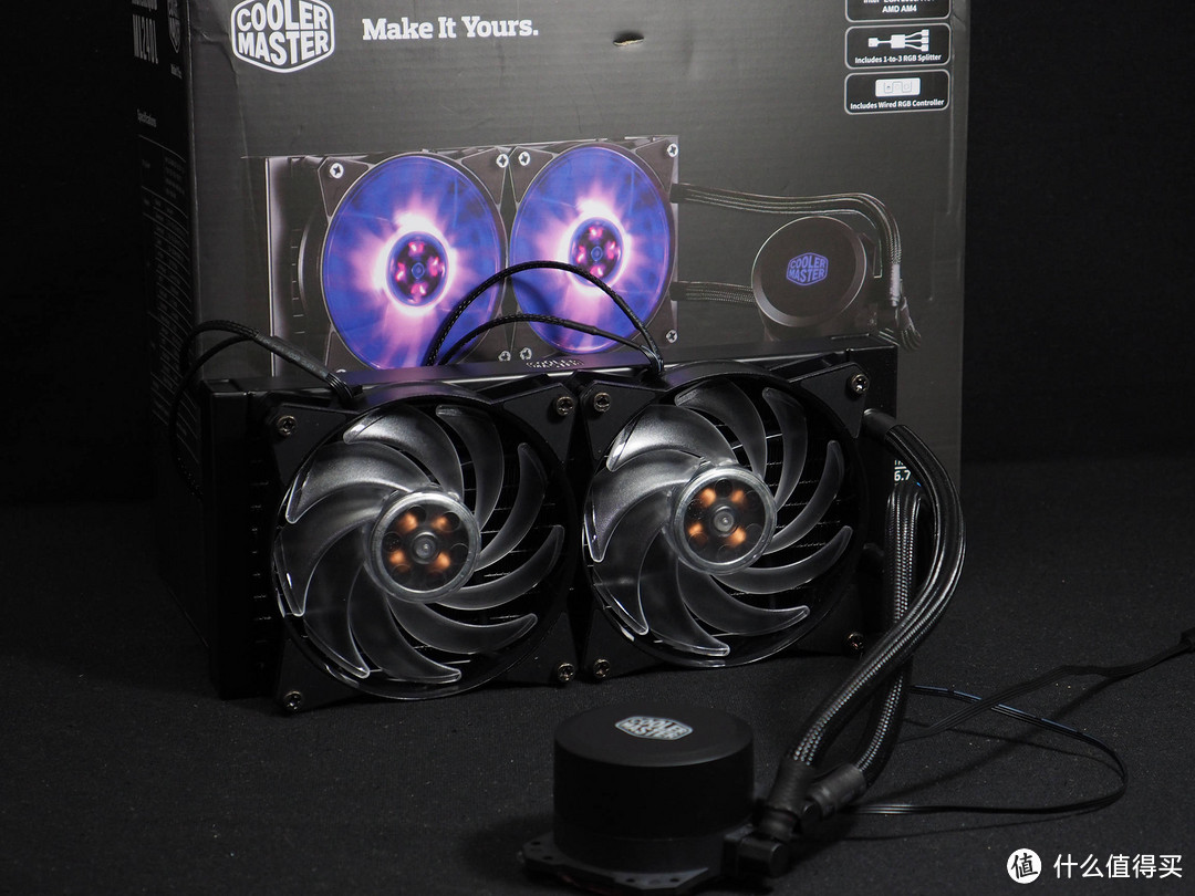 欣然忘隙还是浅尝则止—CoolerMaster 酷冷至尊 ML240L RGB水冷 开箱