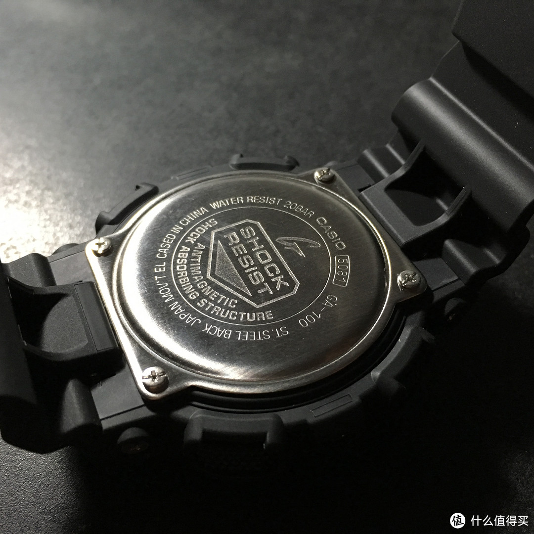 大阪友都八喜百货购入的Casio 卡西欧 G-shock GA-100-1A1JF 手表 开箱