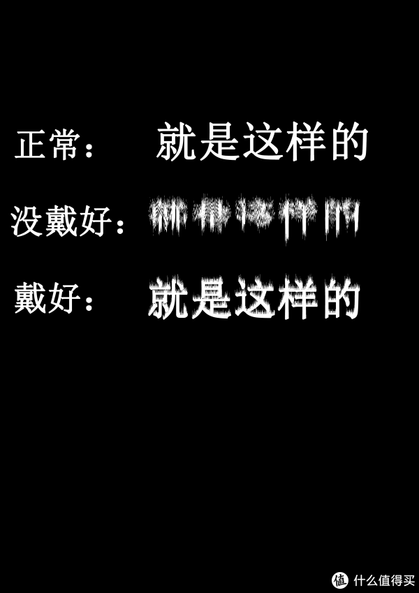 VR眼镜中字的显示效果