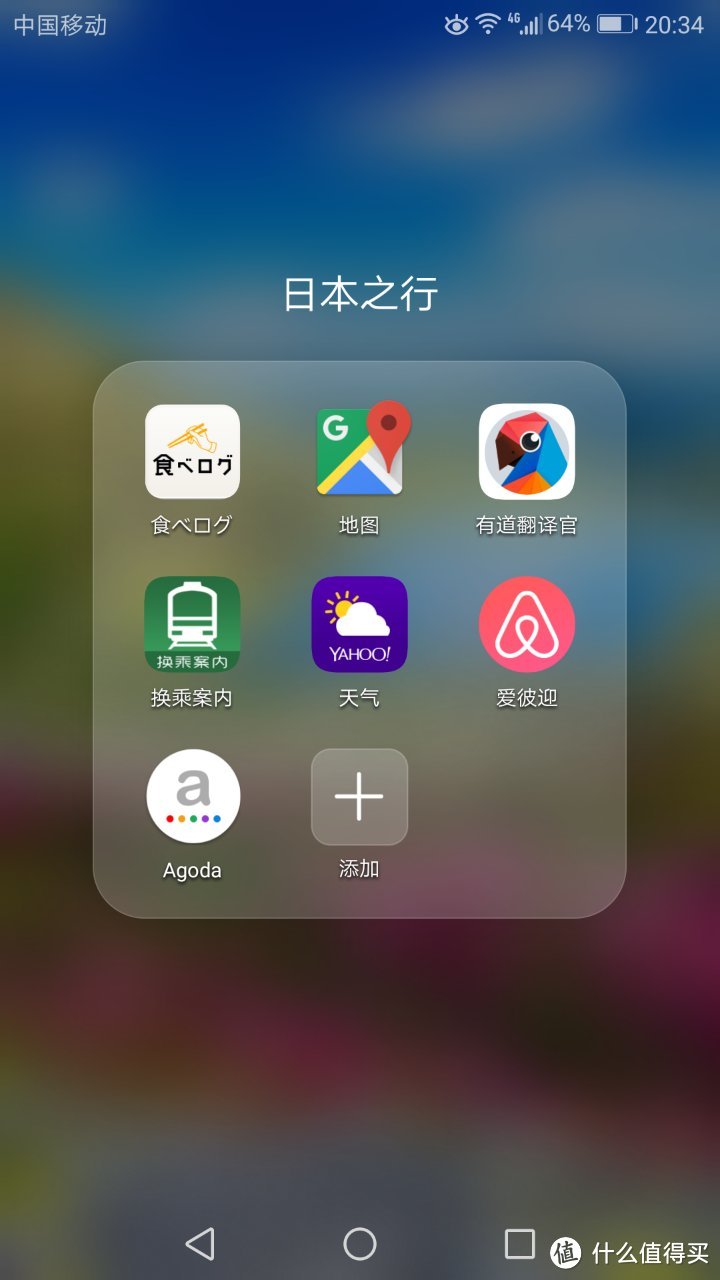 本人这次行程所用APP