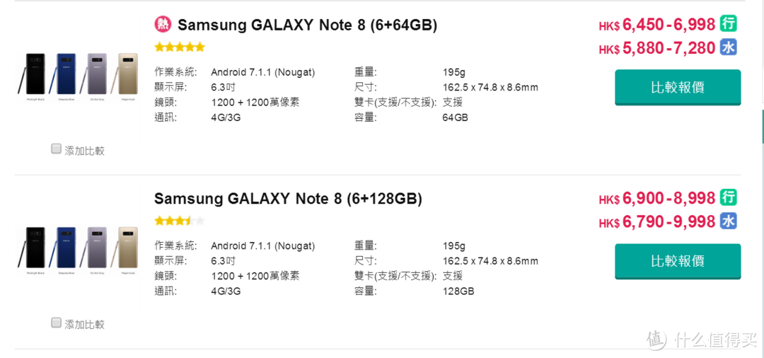 真正的Note！港行三星Galaxy Note 8 午夜黑 128GB开箱