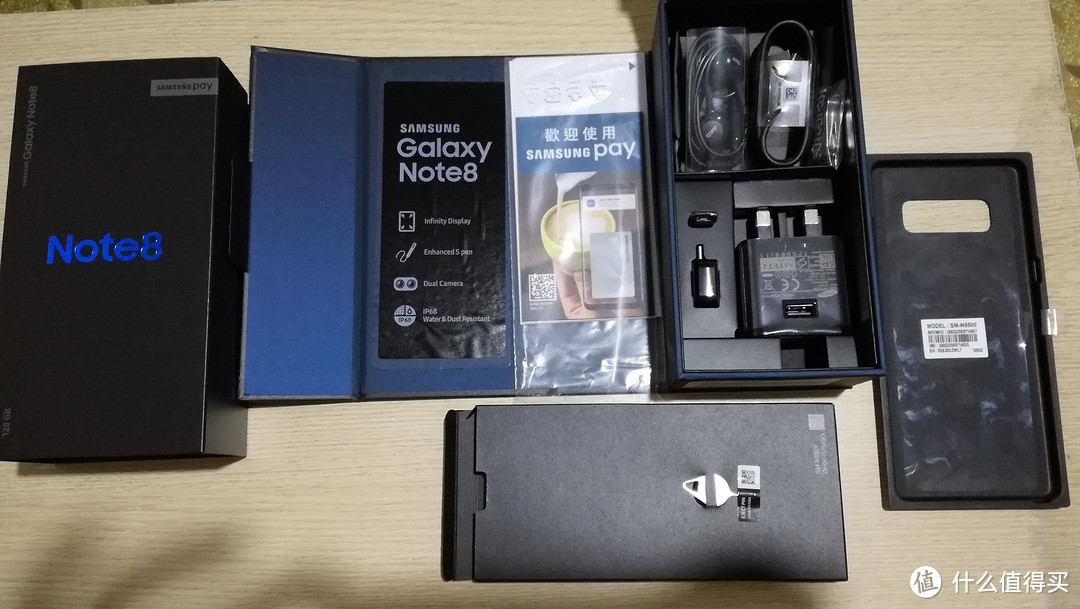 真正的Note！港行三星Galaxy Note 8 午夜黑 128GB开箱