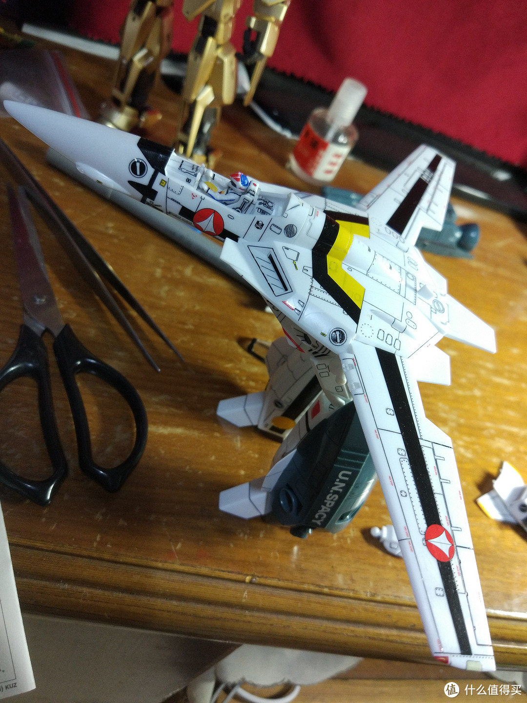 #本站首晒#原创新人#HASEGAWA 长谷川 超时空要塞 Macross 可曾记得爱 VF-1S/A 突击/超级 女武神