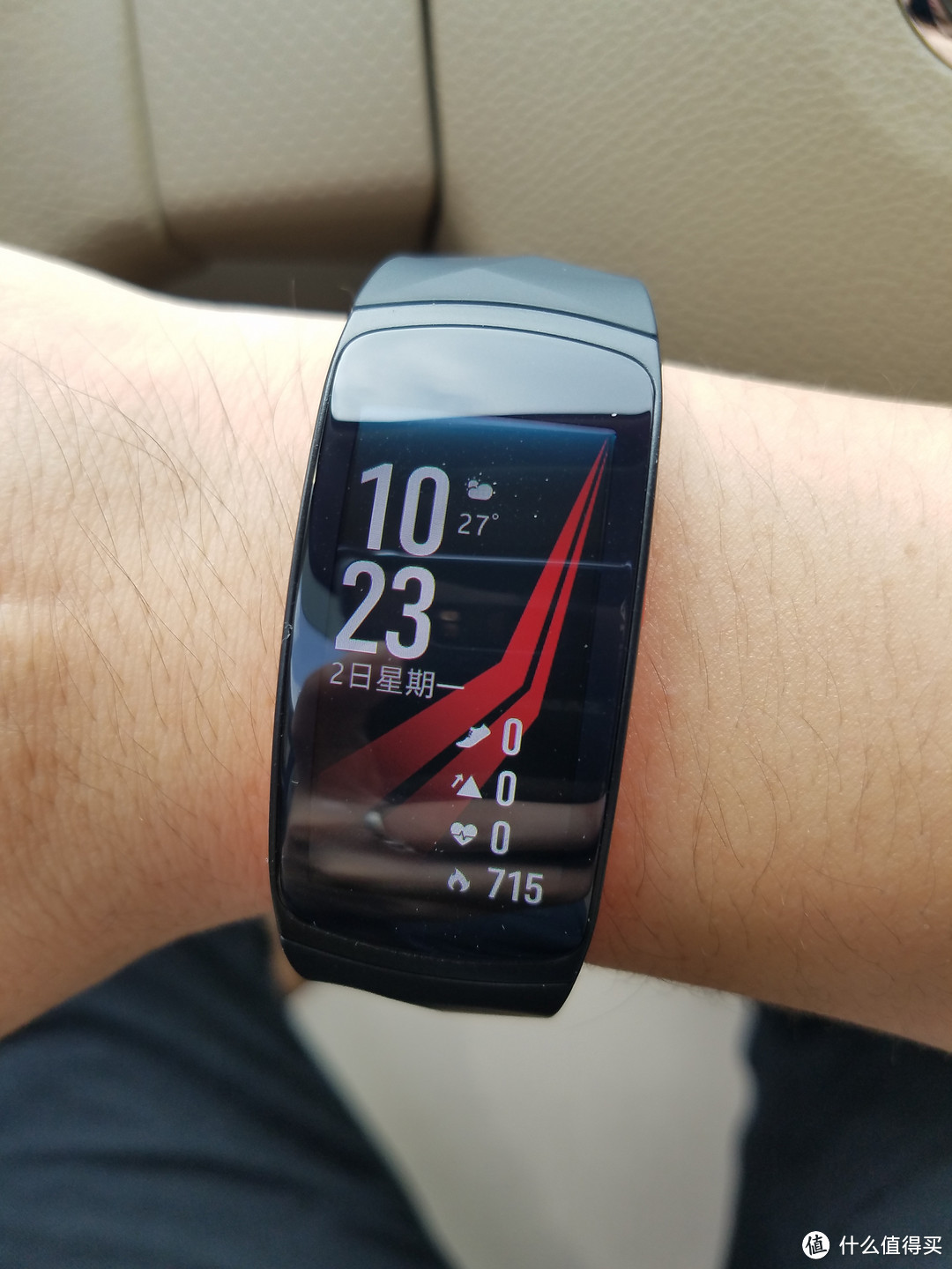 Samsung 三星 Gear Fit 2 Pro 智能手环 开箱