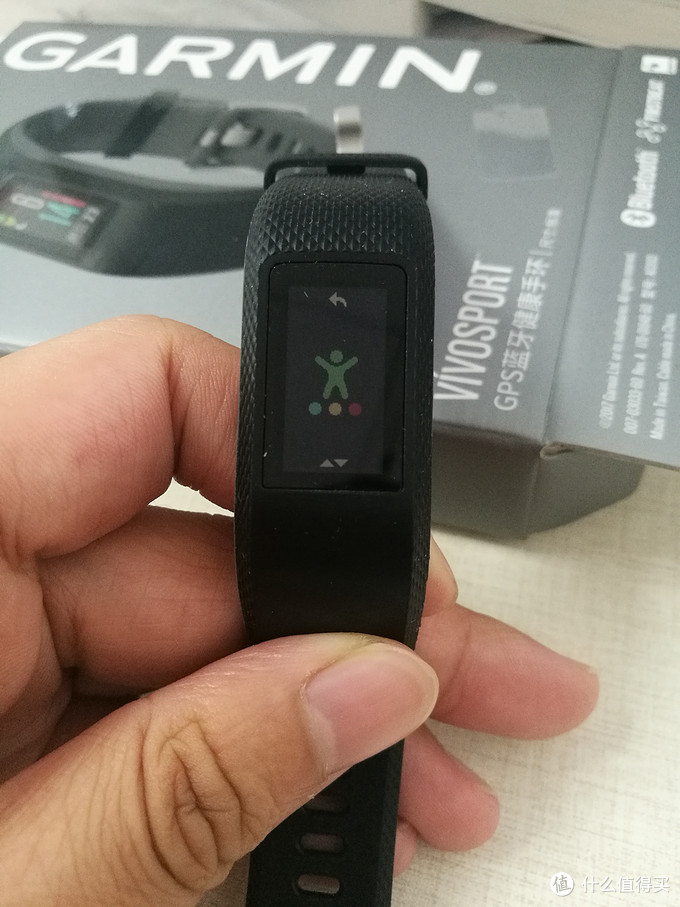 新品首晒 — 关于GARMIN 佳明 运动健身手环vivosport