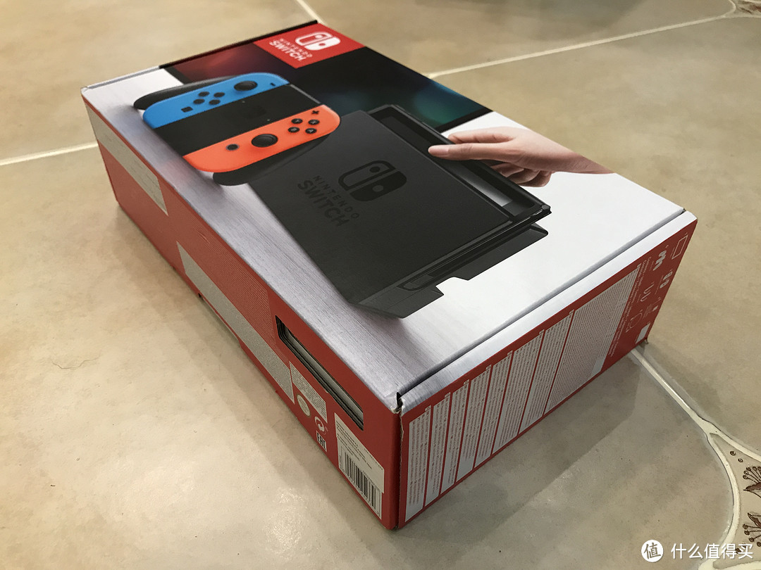 意外的惊喜nintendo任天堂switch游戏机开箱及简单使用体验
