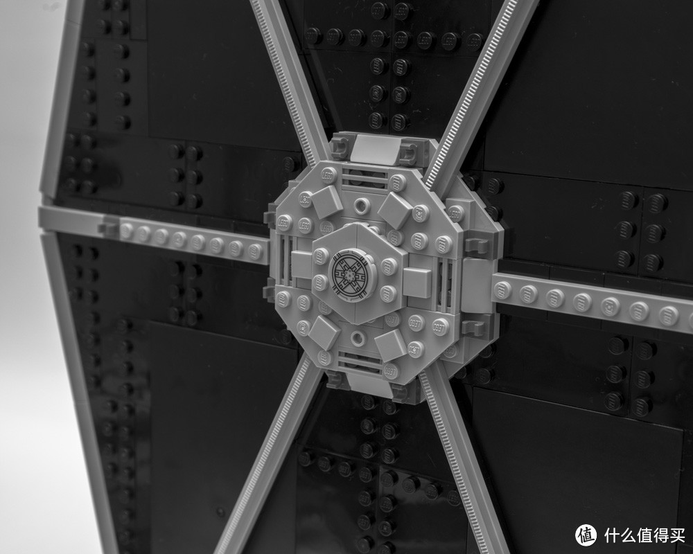 #本站首晒#黑色幽灵 — 乐高 星球大战UCS 75095 钛战机 TIE Fighter 评测