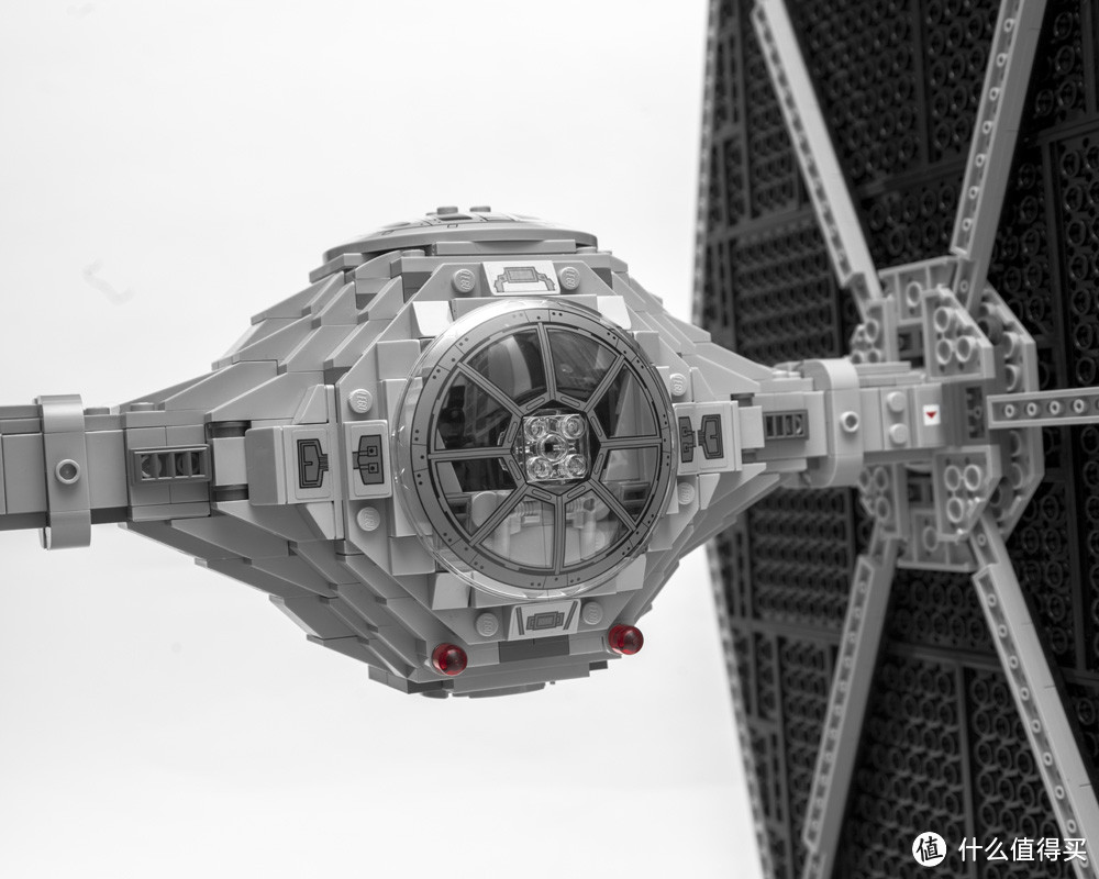 #本站首晒#黑色幽灵 — 乐高 星球大战UCS 75095 钛战机 TIE Fighter 评测