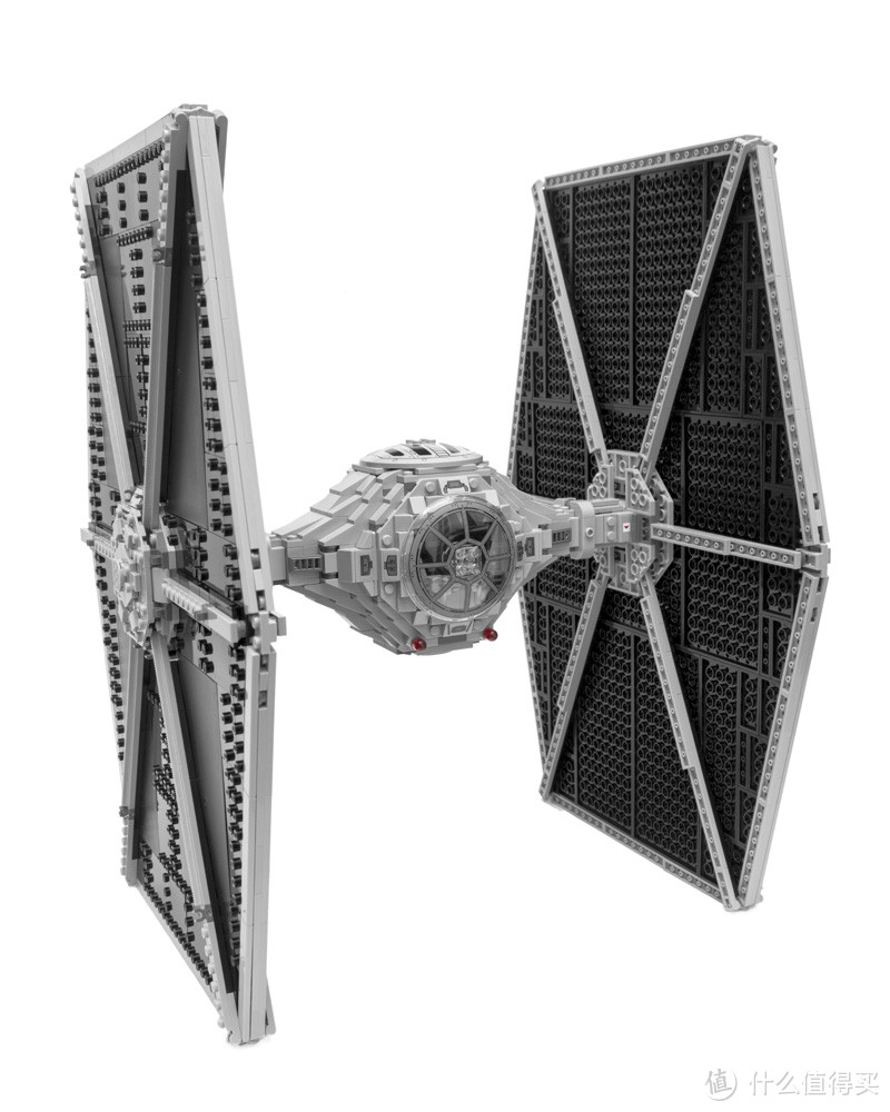 #本站首晒#黑色幽灵 — 乐高 星球大战UCS 75095 钛战机 TIE Fighter 评测