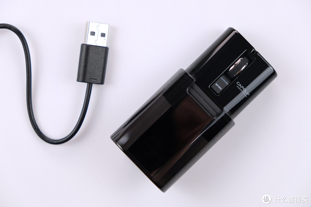 小姐姐说它短又小,超乎想象真好用:ELECOM宜丽客 M-CC2BRS 蓝牙静音马克鼠