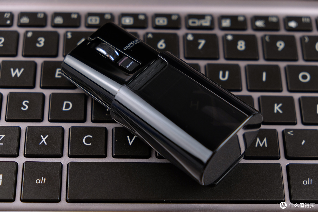 小姐姐说它短又小,超乎想象真好用:ELECOM宜丽客 M-CC2BRS 蓝牙静音马克鼠