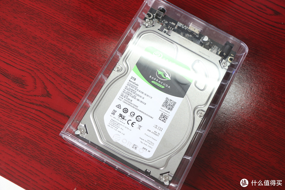 Seagate 酷鱼 3T 3.5in 硬盘+Orico透明3.5in硬盘盒能擦出怎样的火花？