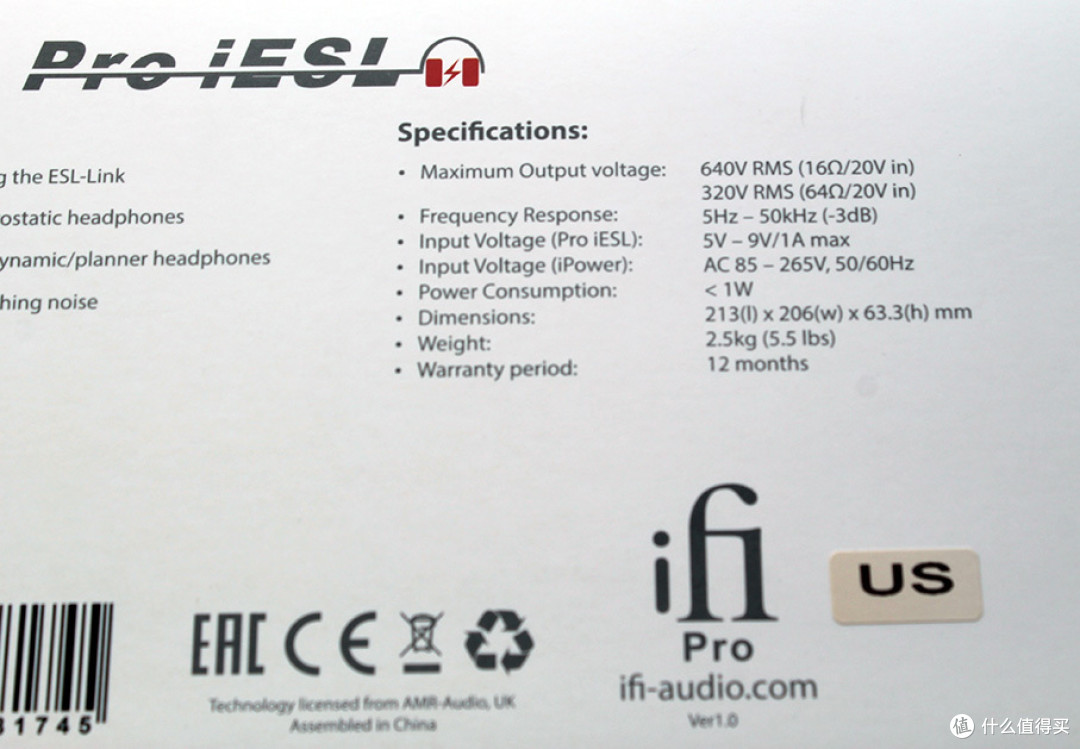 #本站首晒#静电耳机的全能型耳放——IFI PRO IESL静电耳放使用测评