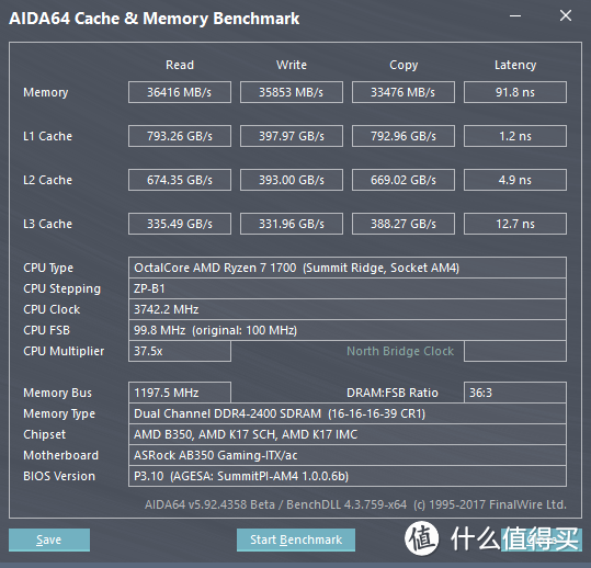 为了吃鸡升级！锐龙1700/华擎AB350/微星GTX1070 AERO ITX 11升小钢炮