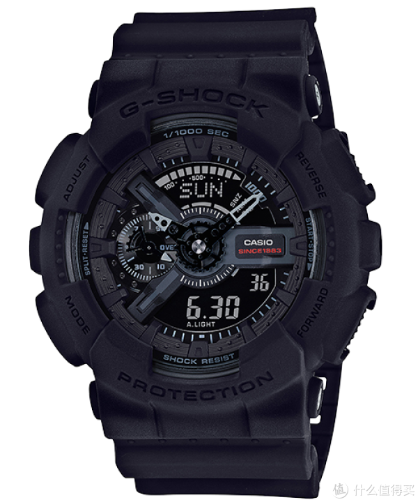 不买不知道，Casio G-Shock 35周年限定系列BIG BANG BLACK，GA-835A GA