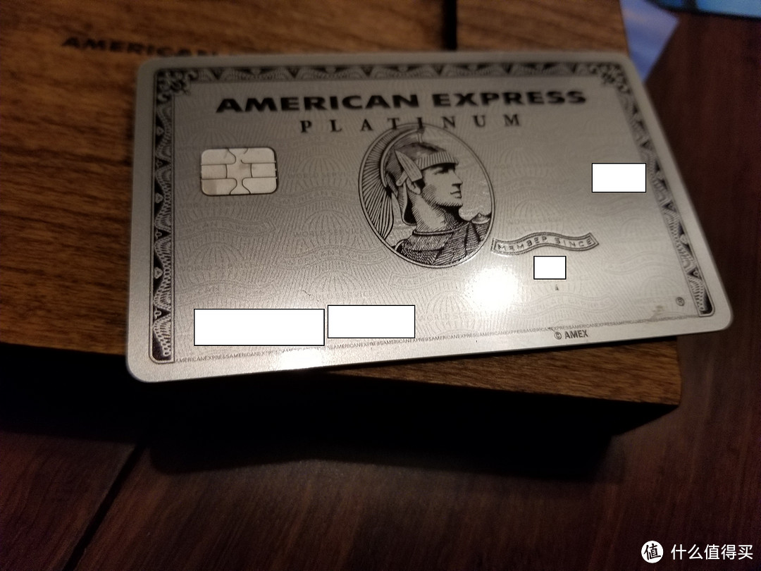 美国运通签账白金卡 开箱